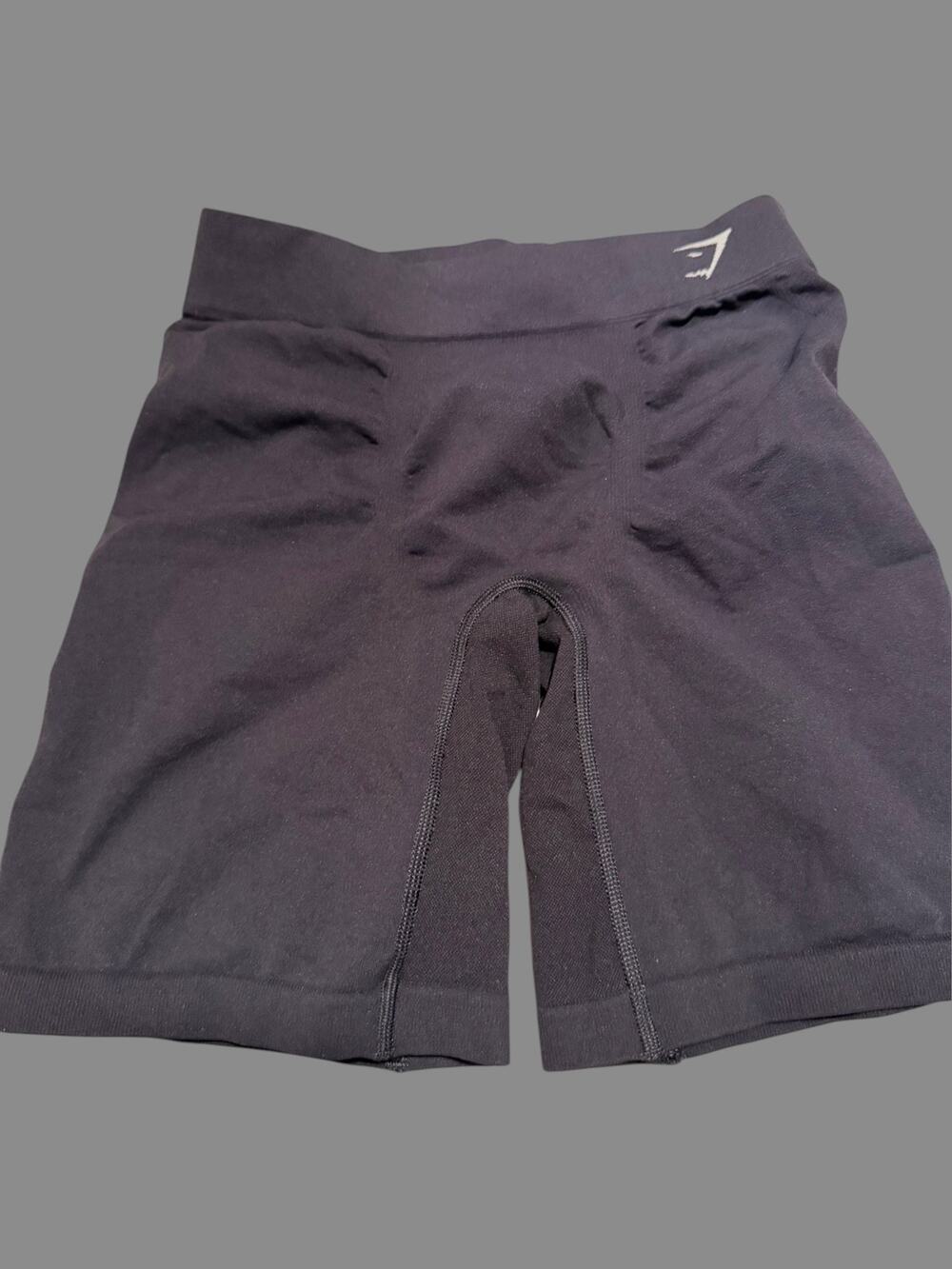 Gymshark Hybrid Boxer Compression Shorts Black Women's Small NWT